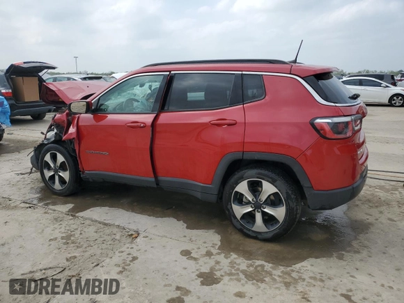 2018 Jeep Compass Latitude with VIN 3C4NJDBB1JT162555, listed as a Copart auction lot 50368155 with Not Provided miles and Clean Title. Bid and sale history available at DreamBid. Image 2.