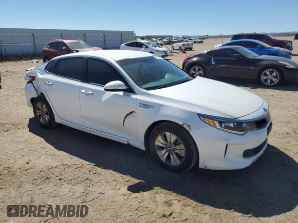 2017 Kia Optima Hybrid with VIN KNAGT4LC0H5007464, listed as a Copart auction lot 67412084 with 104,083 mi miles and Salvage Title. Bid and sale history available at carsss.com. Image 4.
