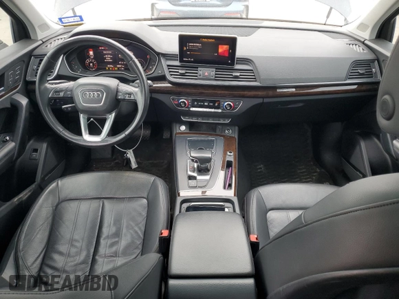 2019 Audi Q5 Premium Plus with VIN WA1BNAFY7K2033026, listed as a Copart auction lot 45955385 with 16,657 mi miles and Salvage Title. Bid and sale history available at carsss.com. Image 8.