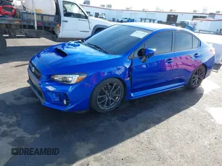 2019 Subaru WRX Limited with VIN JF1VA1H67K9827967, listed as a IAAI auction lot 41157368 with 49,306 mi miles. Bid and sale history available at carsss.com. Image 2.
