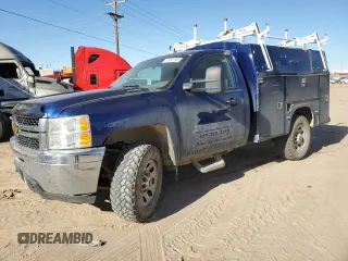 2014 Chevrolet Silverado 3500HD Work Truck with VIN 1GB3KZCG1EF106891, listed as a Copart auction lot 80326624 with 232,063 mi miles and Clean Title. Bid and sale history available at carsss.com. Image 1.