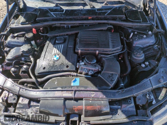 2008 BMW 3 Series 335xi with VIN WBAVD53538A009258, listed as a Copart auction lot 46369055 with 167,497 mi miles and Salvage Title. Bid and sale history available at carsss.com. Image 11.