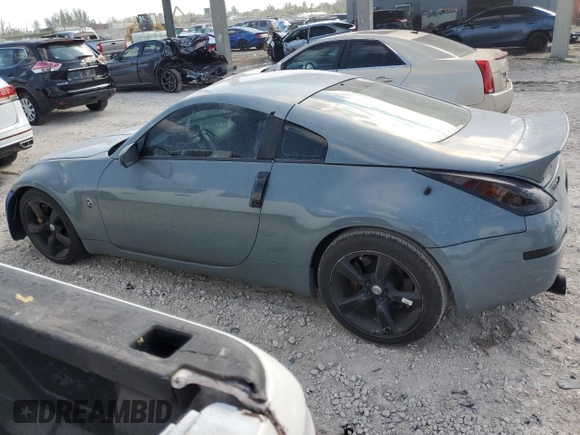 2005 Nissan 350Z Touring with VIN JN1AZ34E35M653359, listed as a Copart auction lot 52513125 with 143,940 mi miles and Salvage Title. Bid and sale history available at carsss.com. Image 2.