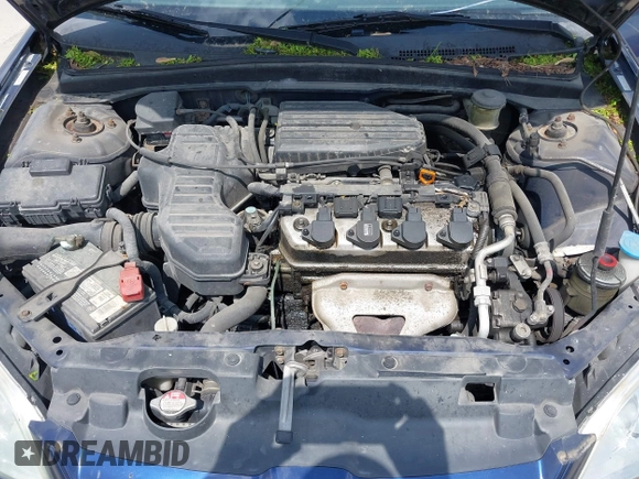 2004 Honda Civic LX with VIN 2HGES16614H530479, listed as a IAAI auction lot 42142030 with 145,577 mi miles. Bid and sale history available at carsss.com. Image 10.
