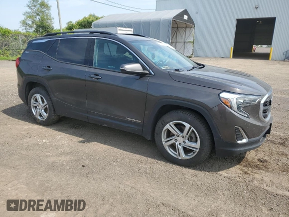 2019 GMC Terrain SLE with VIN 3GKALTEX0KL176558, listed as a Copart auction lot 59728064 with 112,816 mi miles and Salvage Title. Bid and sale history available at carsss.com. Image 4.