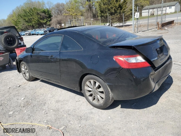 2009 Honda Civic Cpe EX with VIN 2HGFG11809H504364, listed as a Copart auction lot 53227405 with 288,077 mi miles and Salvage Title. Bid and sale history available at carsss.com. Image 2.