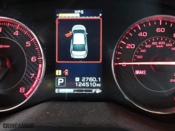 2019 Subaru Impreza Sport with VIN 4S3GKAJ61K3607155, listed as a IAAI auction lot 41809170 with 124,510 mi miles. Bid and sale history available at carsss.com. Image 7.