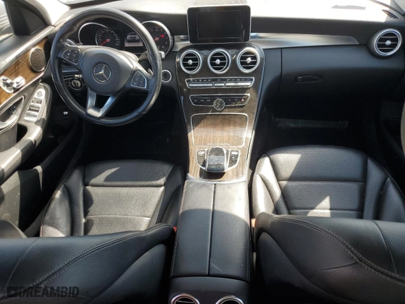 2015 Mercedes-Benz C-Class C 300 with VIN 55SWF4JB5FU049316, listed as a Copart auction lot 52254135 with 61,545 mi miles and Clean Title. Bid and sale history available at carsss.com. Image 8.