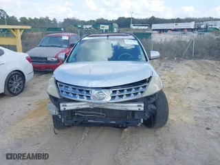 2007 Nissan Murano SL with VIN JN8AZ08T27W511679, listed as a IAAI auction lot 41511340 with 156,780 mi miles. Bid and sale history available at carsss.com. Image 6.