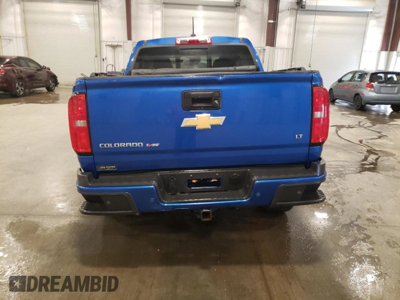 2020 Chevrolet Colorado 4WD LT with VIN 1GCGTCEN2L1202736, listed as a Copart auction lot 52137005 with 49,260 mi miles and Salvage title. Bid and sale history available at DreamBid. Image 6.