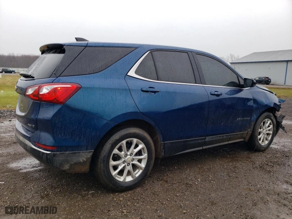 2020 Chevrolet Equinox LT with VIN 2GNAXTEV9L6173718, listed as a Copart auction lot 50828805 with 88,720 mi miles and Salvage Title. Bid and sale history available at carsss.com. Image 3.