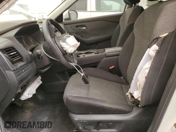 2022 Nissan Rogue SV with VIN 5N1BT3BB6NC708397, listed as a Copart auction lot 47824195 with 65,914 mi miles and Salvage Title. Bid and sale history available at DreamBid. Image 7.