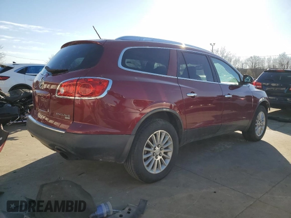 2011 Buick Enclave CXL-1 with VIN 5GAKRBED1BJ118269, listed as a Copart auction lot 48939015 with 143,561 mi miles and Salvage Title. Bid and sale history available at carsss.com. Image 3.