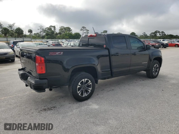 2021 Chevrolet Colorado 4WD Z71 z VIN 1GCGTDEN8M1245226, wystawiony jako Copart lot #56675715 z przebiegiem 33 127 mil mil oraz Szkoda całkowita • Salvage title. Historia ofert i sprzedaży dostępna na DreamBid. Obrazek 3.