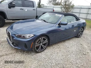 2024 BMW 4 Series 430i xDrive with VIN WBA43AT07RCR00526, listed as a Copart auction lot 74689064 with 0 mi miles and Non Repairable. Bid and sale history available at carsss.com. Image 1.