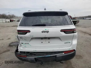 2021 Jeep Grand Cherokee Limited with VIN 1C4RJKBG5M8158853, listed as a Copart auction lot 51204005 with 26,280 mi miles and Salvage Title. Bid and sale history available at DreamBid. Image 6.