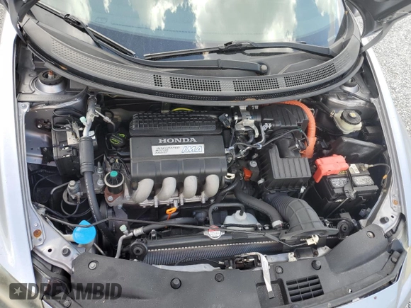 2011 Honda CR-Z with VIN JHMZF1D47BS003640, listed as a Copart auction lot 80452774 with 109,740 mi miles and Salvage Title. Bid and sale history available at carsss.com. Image 11.