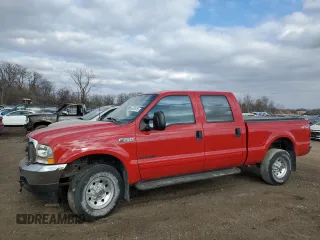 2002 Ford Super Duty F-250 XL with VIN 1FTNW21F92EB22834, listed as a Copart auction lot 46850875 with 156,769 mi miles and Salvage Title. Bid and sale history available at carsss.com. Image 1.