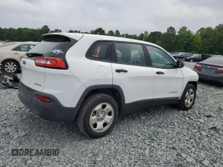 2015 Jeep Cherokee Sport z VIN 1C4PJLAB7FW761109, wystawiony jako Copart lot #57278505 z przebiegiem 99 169 mil mil oraz Szkoda całkowita • Salvage title. Historia ofert i sprzedaży dostępna na DreamBid. Obrazek 3.