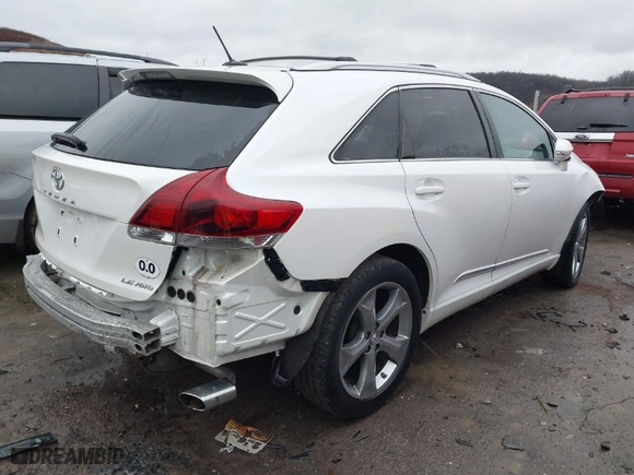 2013 Toyota Venza LE with VIN 4T3BK3BB2DU082754, listed as a IAAI auction lot 41498251 with 161,317 mi miles. Bid and sale history available at carsss.com. Image 4.
