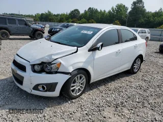2012 Chevrolet Sonic LT with VIN 1G1JC5SH0C4207098, listed as a Copart auction lot 60176475 with Not provided miles and Salvage title. Bid and sale history available at DreamBid. Image 1.