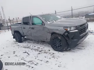 2023 Chevrolet Colorado 4WD Trail Boss with VIN 1GCPTEEK5P1251260, listed as a IAAI auction lot 41246330 with 21,404 mi miles. Bid and sale history available at carsss.com. Image 14.