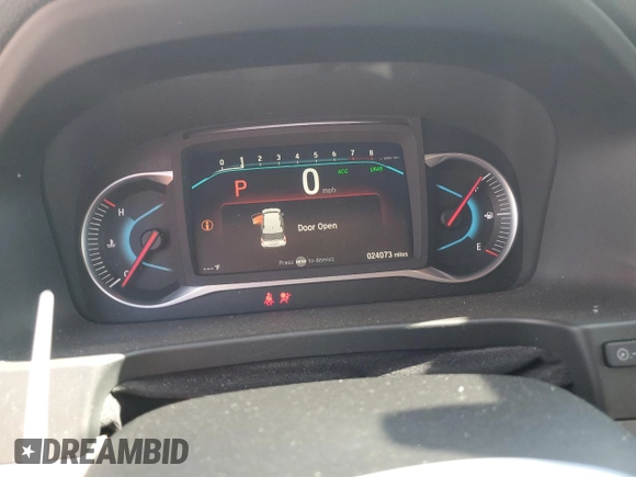2021 Honda Pilot EX-L with VIN 5FNYF6H52MB090375, listed as a Copart auction lot 61666305 with 24,073 mi miles and Salvage title. Bid and sale history available at DreamBid. Image 9.