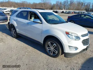 2016 Chevrolet Equinox LTZ with VIN 2GNALDEK9G1156539, listed as a IAAI auction lot 41639416 with 61,039 mi miles. Bid and sale history available at carsss.com. Image 1.