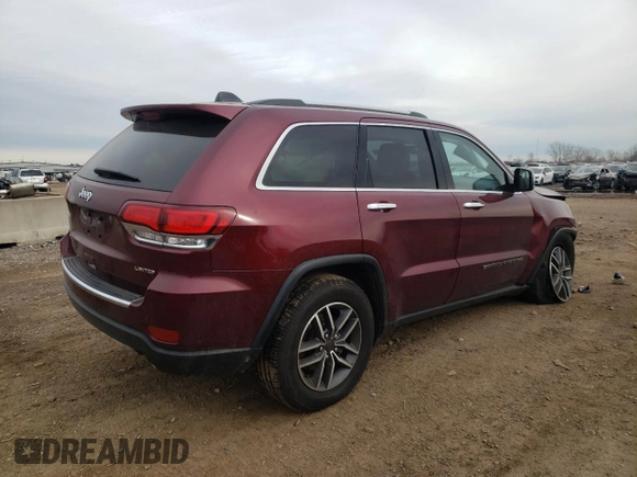 2022 Jeep Grand Cherokee WK Limited with VIN 1C4RJFBG0NC177865, listed as a Copart auction lot 82313934 with 27,948 mi miles and Salvage Title. Bid and sale history available at carsss.com. Image 3.