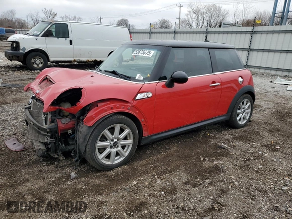 2012 MINI Hardtop S with VIN WMWSV3C59CT385254, listed as a Copart auction lot 52675675 with 76,250 mi miles and Salvage Title. Bid and sale history available at DreamBid. Image 1.