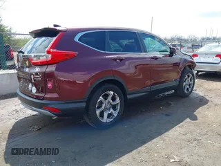 2017 Honda CR-V EX-L with VIN 2HKRW2H85HH621583, listed as a IAAI auction lot 41917850 with 62,070 mi miles. Bid and sale history available at carsss.com. Image 4.