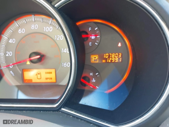 2009 Nissan Murano SL with VIN JN8AZ18W19W113804, listed as a IAAI auction lot 41802043 with 107,803 mi miles. Bid and sale history available at carsss.com. Image 15.