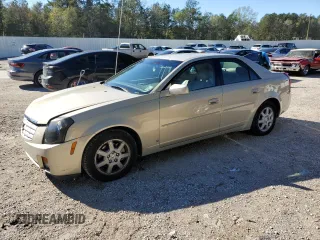 2007 Cadillac CTS with VIN 1G6DP577070103879, listed as a Copart auction lot 81665024 with 75,433 mi miles and Salvage Title. Bid and sale history available at carsss.com. Image 1.