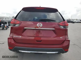 2019 Nissan Rogue SL with VIN 5N1AT2MTXKC764138, listed as a Copart auction lot 49223165 with 117,851 mi miles and Salvage Title. Bid and sale history available at carsss.com. Image 6.