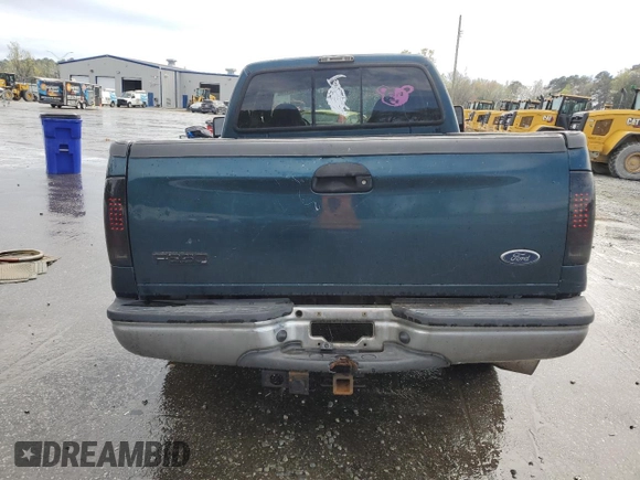1999 Ford Super Duty F-250 XL with VIN 1FTNX20FXXEA40858, listed as a Copart auction lot 50202775 with 368,464 mi miles and Salvage Title. Bid and sale history available at carsss.com. Image 6.