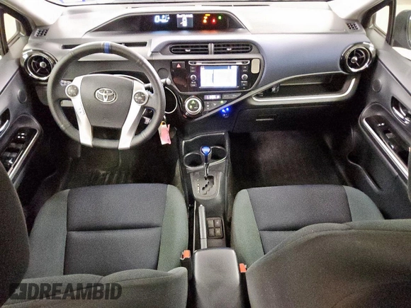 2016 Toyota Prius One z VIN JTDKDTB37G1122994, wystawiony jako Copart lot #58796155 z przebiegiem 93 103 mil mil oraz Czysty tytuł • Clean title. Historia ofert i sprzedaży dostępna na DreamBid. Obrazek 8.