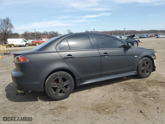 2014 Mitsubishi Lancer SE with VIN JA32V2FW7EU002716, listed as a Copart auction lot 49732715 with 105,167 mi miles and Salvage Title. Bid and sale history available at carsss.com. Image 3.