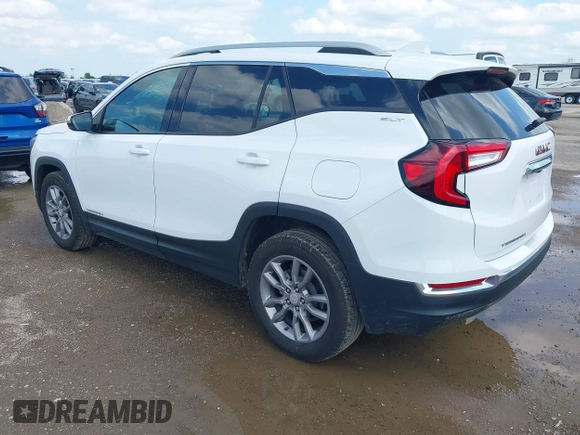 2024 GMC Terrain SLT with VIN 3GKALVEG6RL304937, listed as a IAAI auction lot 42209554 with 28,263 mi miles and . Bid and sale history available at DreamBid. Image 3.