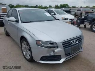2010 Audi A4 2.0T Premium with VIN WAUAFAFL9AN056787, listed as a IAAI auction lot 42025552 with 163,950 mi miles. Bid and sale history available at carsss.com. Image 1.