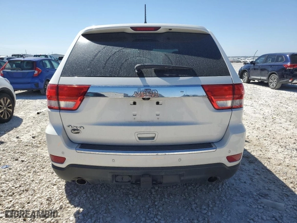 2012 Jeep Grand Cherokee Overland with VIN 1C4RJFCT9CC346757, listed as a Copart auction lot 47946815 with 71,316 mi miles and Salvage Title. Bid and sale history available at carsss.com. Image 6.