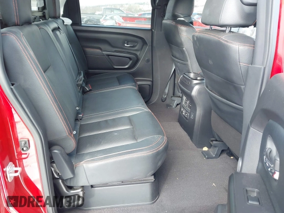 2021 Nissan Titan Pro-4X with VIN 1N6AA1ED6MN532524, listed as a IAAI auction lot 41225606 with 44,225 mi miles and . Bid and sale history available at DreamBid. Image 8.