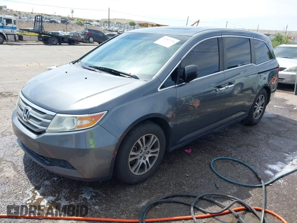 2011 Honda Odyssey EX-L with VIN 5FNRL5H68BB086943, listed as a IAAI auction lot 42503744 with 225,376 mi miles and . Bid and sale history available at DreamBid. Image 17.