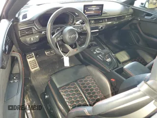 2018 Audi RS 5 z VIN WUAPWAF56JA905136, wystawiony jako Copart lot #48261124 z przebiegiem 27 626 mil mil oraz . Historia ofert i sprzedaży dostępna na DreamBid. Obrazek 8.