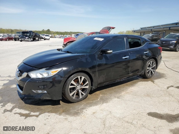 2017 Nissan Maxima Platinum with VIN 1N4AA6AP1HC454497, listed as a Copart auction lot 48866265 with 125,911 mi miles and Clean Title. Bid and sale history available at carsss.com. Image 1.