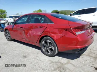 2023 Hyundai Elantra Limited z VIN KMHLP4AGXPU461393, wystawiony jako Copart lot #53480835 z przebiegiem 90 913 mil mil oraz Szkoda całkowita • Salvage title. Historia ofert i sprzedaży dostępna na DreamBid. Obrazek 2.