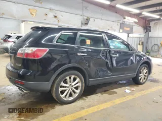 2012 Mazda CX-9 Grand Touring with VIN JM3TB2DA9C0337283, listed as a Copart auction lot 83765174 with Not Provided miles and Salvage Title. Bid and sale history available at carsss.com. Image 3.