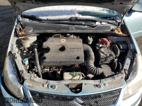 2009 Suzuki SX4 Man AWD with VIN JS2YB413396204420, listed as a Copart auction lot 85323874 with 177,454 mi miles and Salvage Title. Bid and sale history available at carsss.com. Image 11.