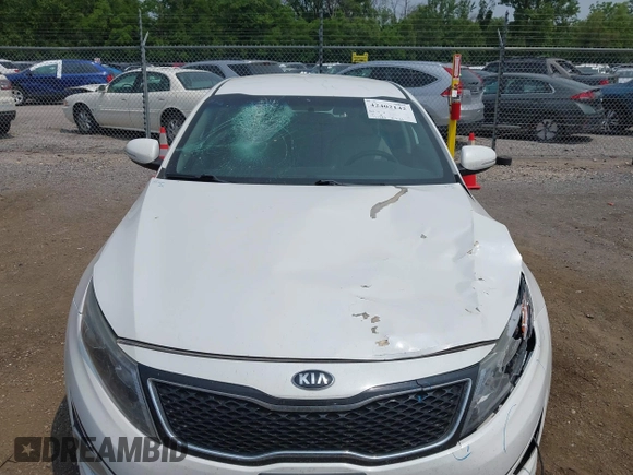 2015 Kia Optima LX with VIN 5XXGM4A71FG356034, listed as a IAAI auction lot 42402142 with 131,376 mi miles and . Bid and sale history available at DreamBid. Image 6.