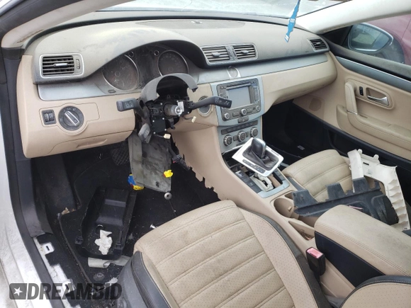 2013 Volkswagen CC Lux with VIN WVWRP7AN6DE502977, listed as a Copart auction lot 53755635 with 0 mi miles and Clean Title. Bid and sale history available at carsss.com. Image 8.