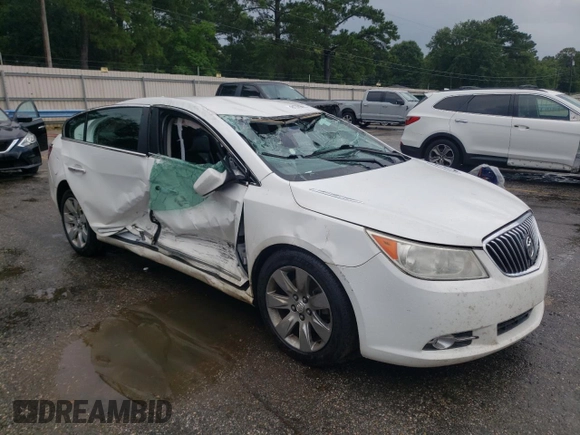 2013 Buick LaCrosse Leather with VIN 1G4GC5E31DF123939, listed as a Copart auction lot 61789015 with 161,686 mi miles and Salvage title. Bid and sale history available at DreamBid. Image 4.